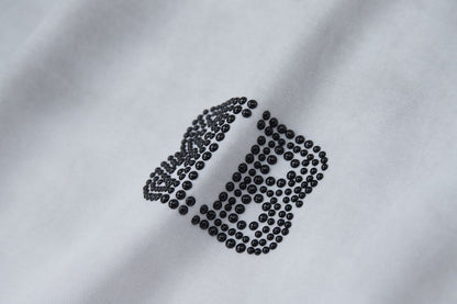 250520 New pearl hot diamond process T-shirt