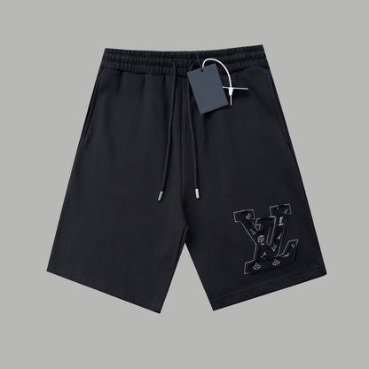 250520 New high-quality custom-made floral applioned shorts
