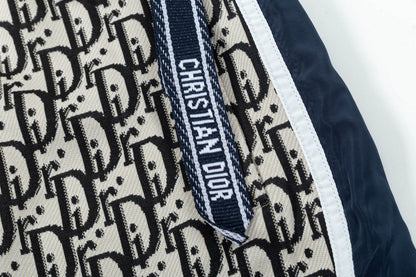 250527 New full-flowered side-stitched webbing shorts