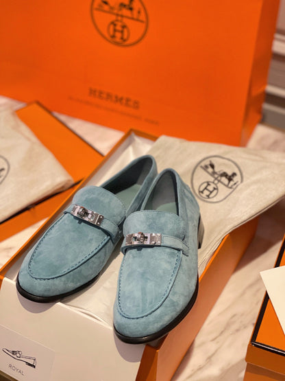 250527 New high-quality classic retro thick-soled loafers
