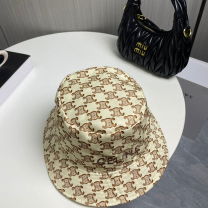 250527 New simple full-print fisherman's hat