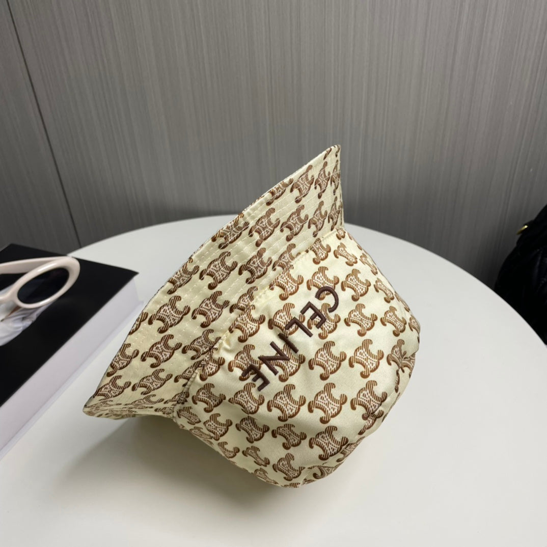 250527 New simple full-print fisherman's hat