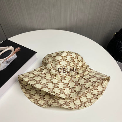 250527 New simple full-print fisherman's hat