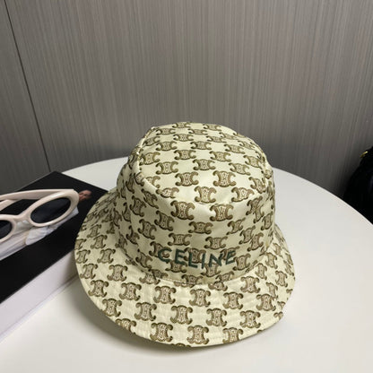 250527 New simple full-print fisherman's hat