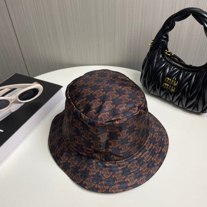250527 New simple full-print fisherman's hat