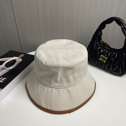 250527 New simple canvas fisherman's hat