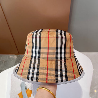 250527 New classic checkered fisherman's hat