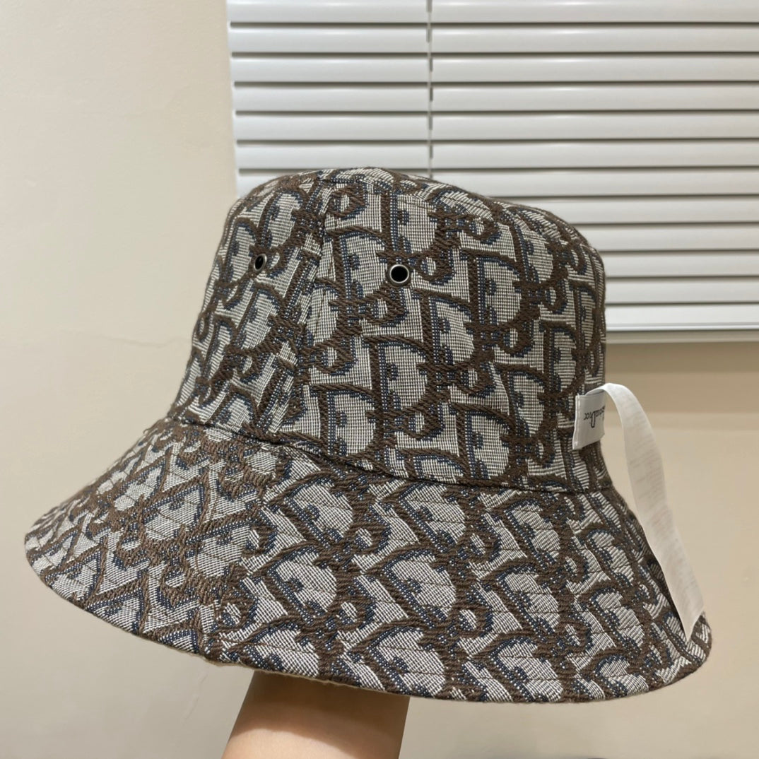 250527 New high-quality double-sided full-printed fisherman's hat