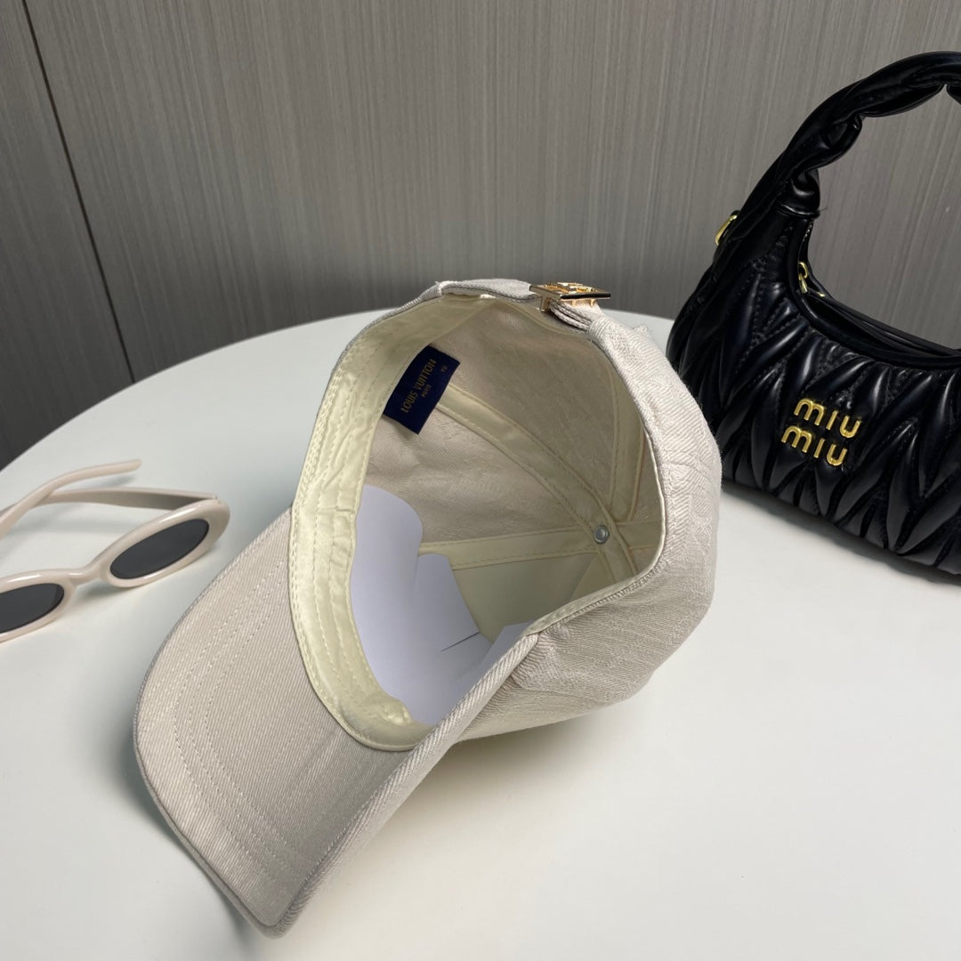250527 New simple and elegant jacquard fabric baseball cap