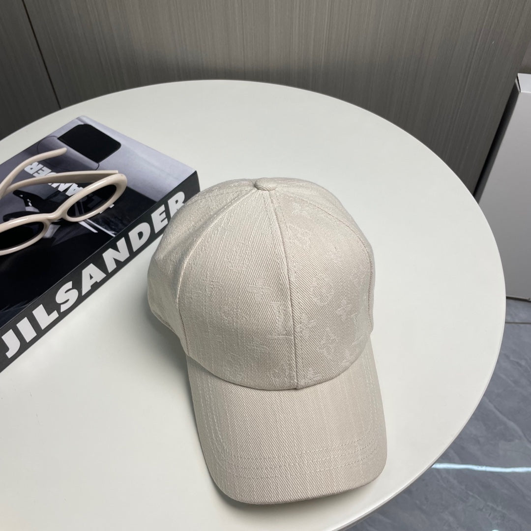 250527 New simple and elegant jacquard fabric baseball cap