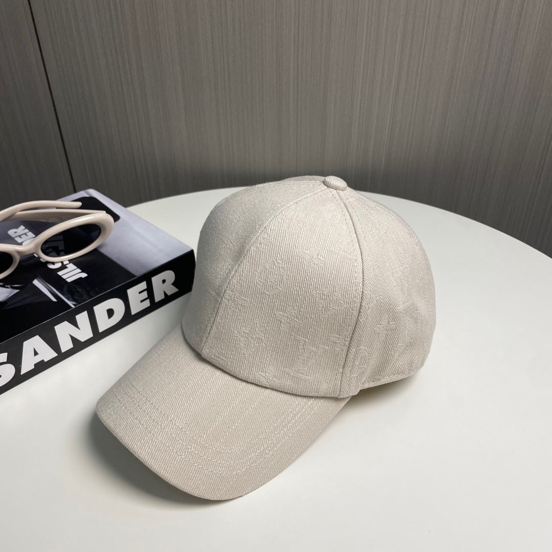 250527 New simple and elegant jacquard fabric baseball cap
