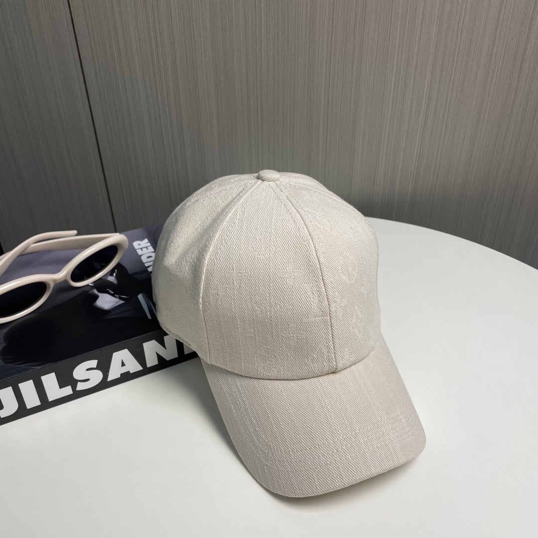 250527 New simple and elegant jacquard fabric baseball cap