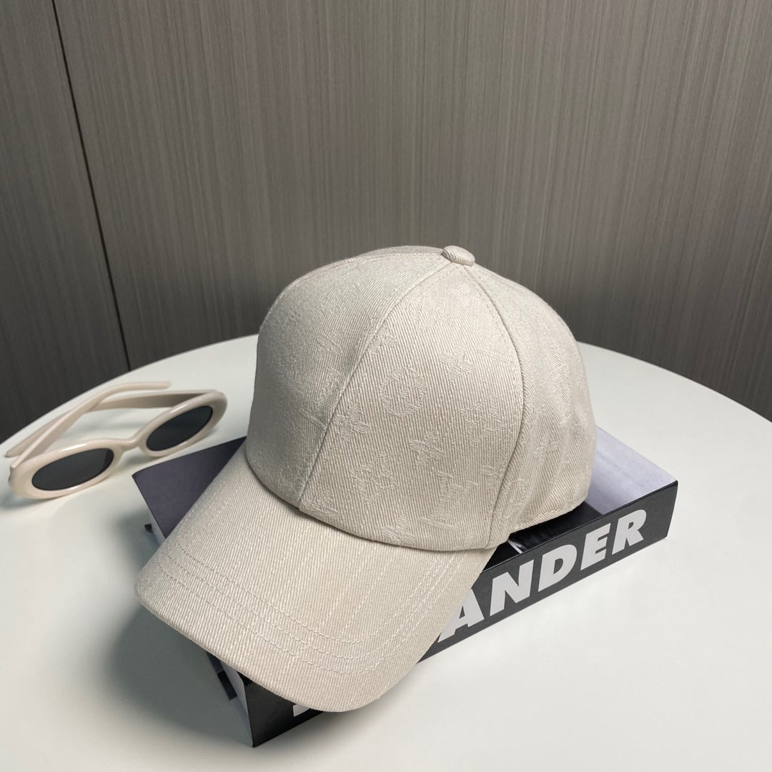250527 New simple and elegant jacquard fabric baseball cap