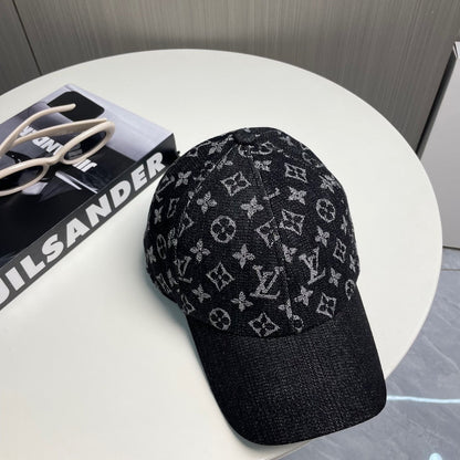 250527 New simple and elegant jacquard fabric baseball cap