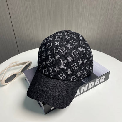 250527 New simple and elegant jacquard fabric baseball cap
