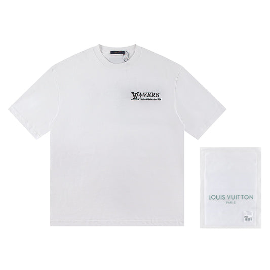 250604 New high-quality and simple printed T-shirt