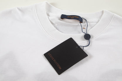 250604 New high-quality and simple printed T-shirt