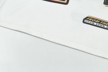 250604 New front and back musician direct print graffiti T-shirt