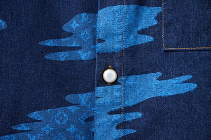 250604 New high-quality skateboard denim shirts