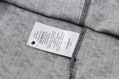 250604 The new high-quality full-body jacquard letter POLO