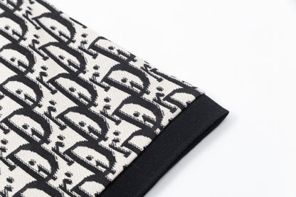 250604 The new high-quality full-body jacquard letter POLO