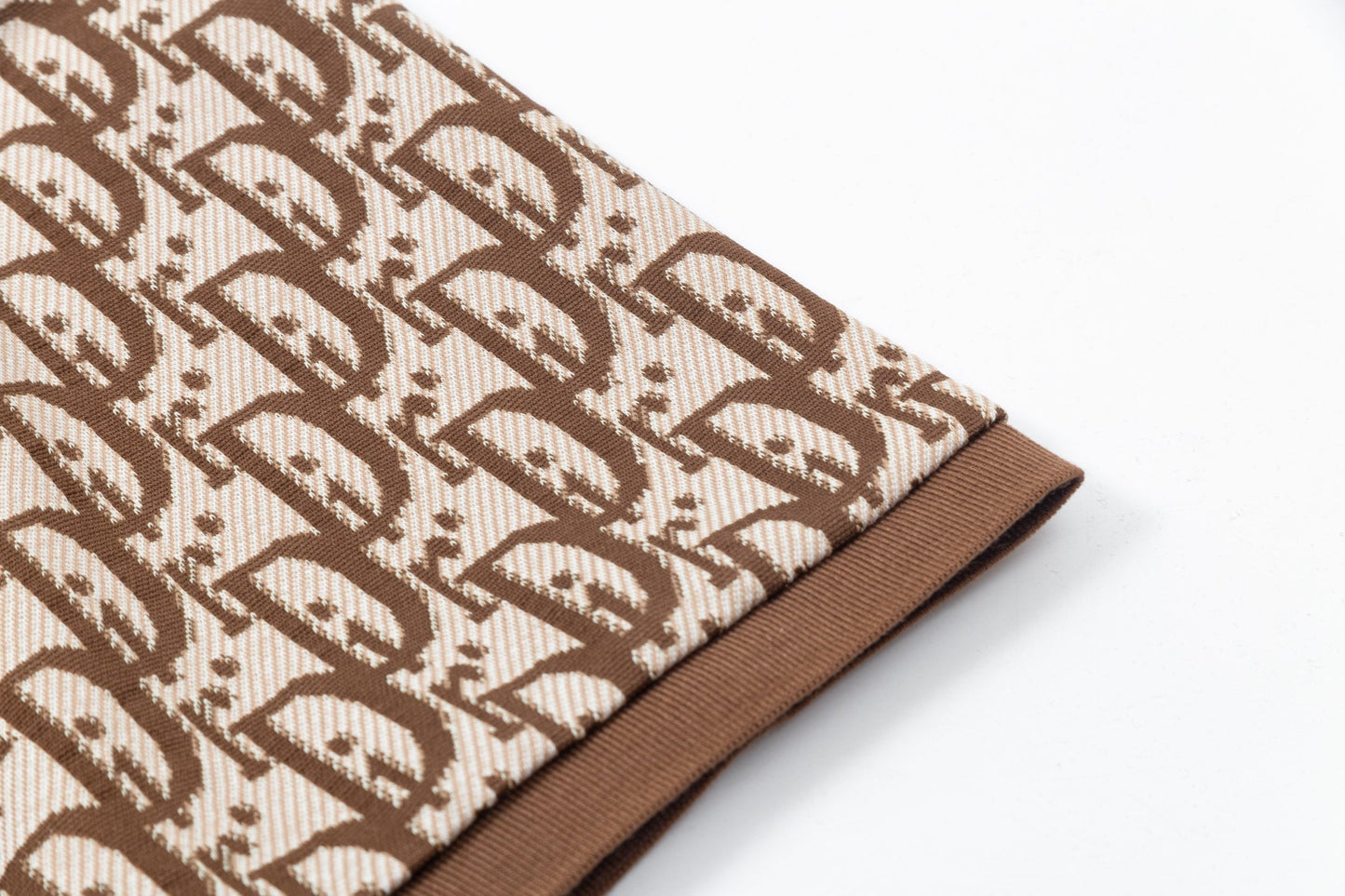 250604 The new high-quality full-body jacquard letter POLO
