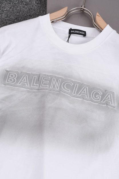 250604 New heavy-duty hand-printed T-shirt