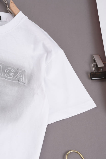 250604 New heavy-duty hand-printed T-shirt