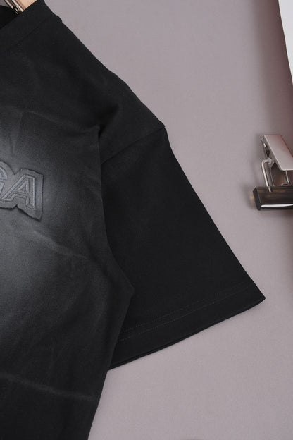 250604 New heavy-duty hand-printed T-shirt