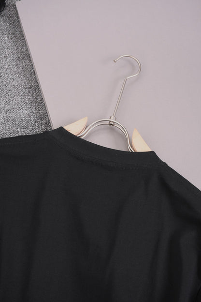 250604 New heavy-duty hand-printed T-shirt
