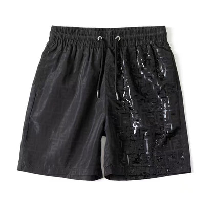 250604 New classic full-print quick-drying beach shorts