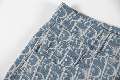 250604 New twill denim cotton fashionable denim shorts