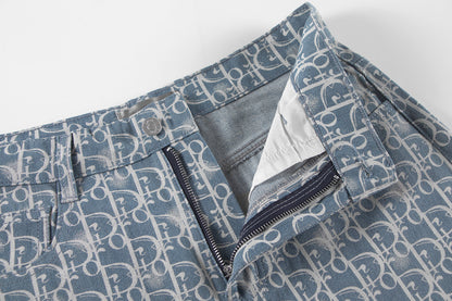 250604 New twill denim cotton fashionable denim shorts