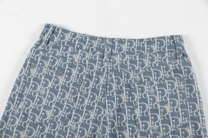 250604 New twill denim cotton fashionable denim shorts