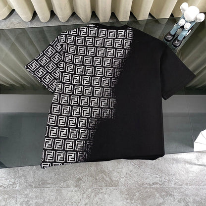 250604 New full-print gradient printed T-shirt