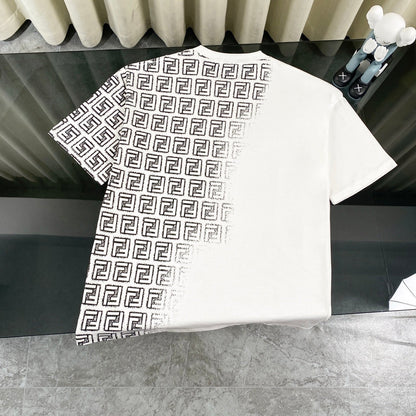 250604 New full-print gradient printed T-shirt