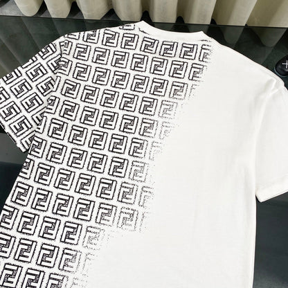 250604 New full-print gradient printed T-shirt