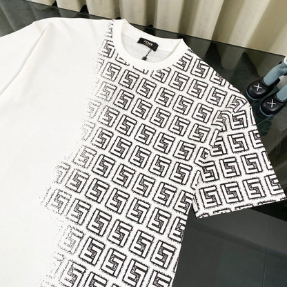 250604 New full-print gradient printed T-shirt