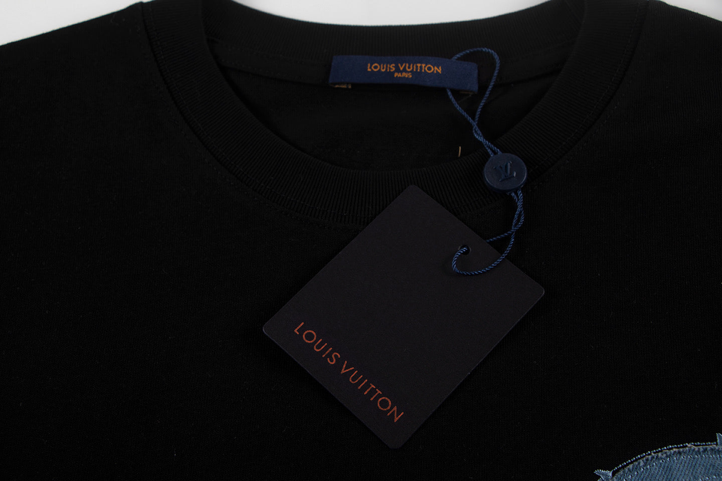 250604 New jacquard embroidery heavy work T-shirt