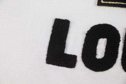 250604 New jacquard embroidery heavy work T-shirt