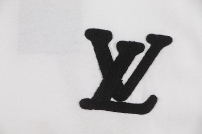 250604 New jacquard embroidery heavy work T-shirt