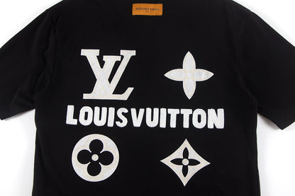 250604 New jacquard embroidery heavy work T-shirt