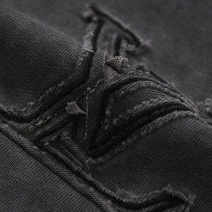 250604 New jacquard embroidery heavy work T-shirt