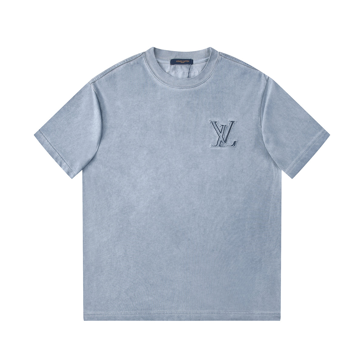250604 New jacquard embroidery heavy work T-shirt