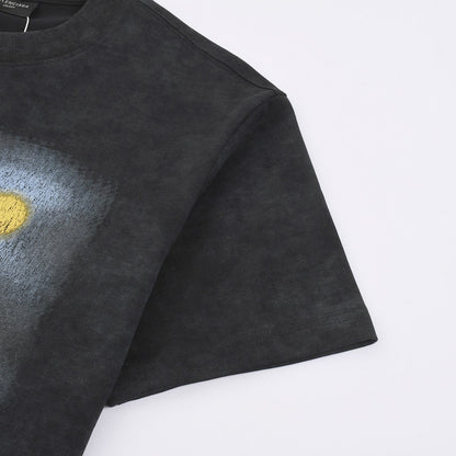 250604 New wax-dyed and aged T-shirt