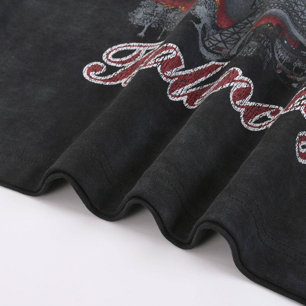 250604 New wax-dyed and aged T-shirt