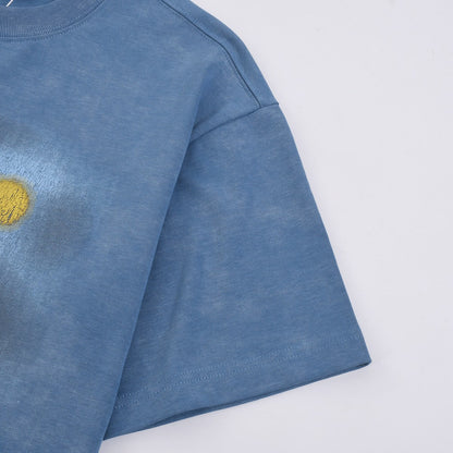 250604 New wax-dyed and aged T-shirt