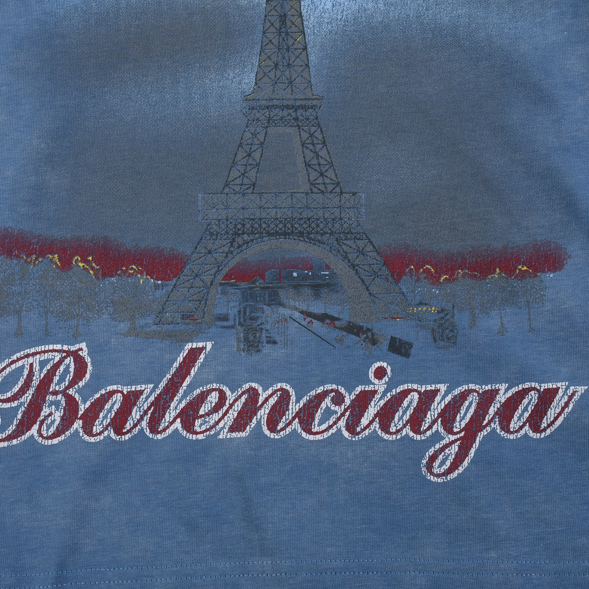 250604 New wax-dyed and aged T-shirt