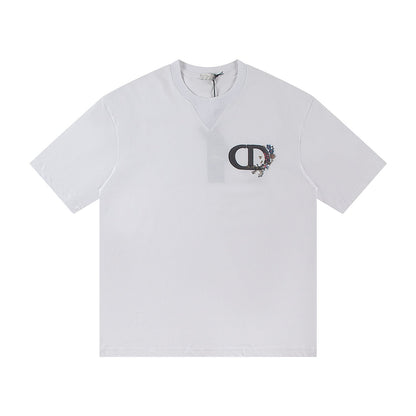 250614 New high-quality embroidered T-shirts