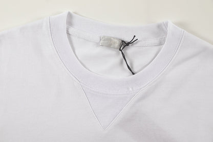250614 New high-quality embroidered T-shirts